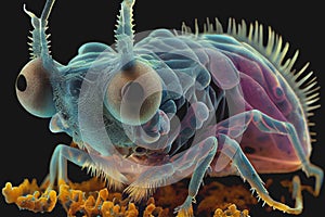 Microscopic organism creature photo