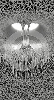 Microscopic View of Cells and Tissue Structure