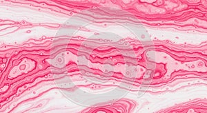 A microscopic view of a stained tissue sample showing intricate cellular structures