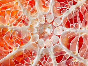 Microscopic View of Tissue Structure