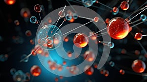 A Microscoping View of a Humaan Cell