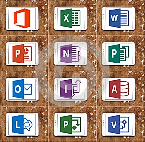 Microsoft office word, excel, powerpoint