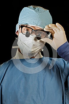 Microsurgery doctor