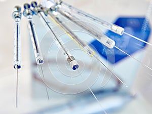 Microsyringes for chromatography