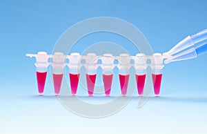 Microtubes with biological samples