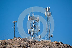 Microwave and Cell Towers on High Hill 3
