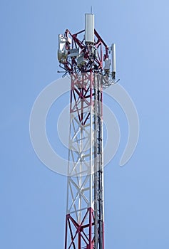 Microwave and cellular tower