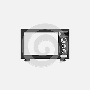 Microwave oven icon, electric appliance, electric equipment