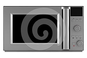 Microwave oven isolated on white background