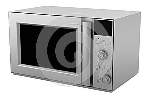 Microwave oven isolated on white background