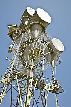 Microwave Telecommunications Tower