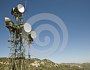 Microwave Telecommunications Tower