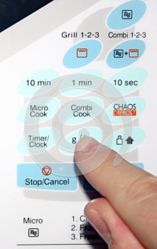 Microwave Touchpad