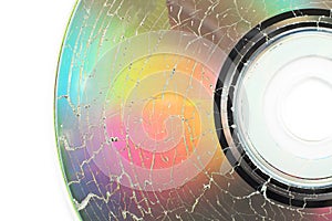 Microwaved CD-ROM