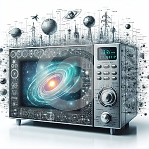 Microwaves High frequency electromagnetic waves used for cokin photo