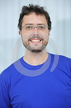 Mid adult man with glasses and beard