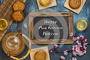 Mid autumn festival background