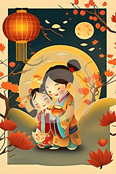 the mid autumn festival enchanting illustrations come to life capturing