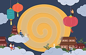 Mid-Autumn Festival illustration