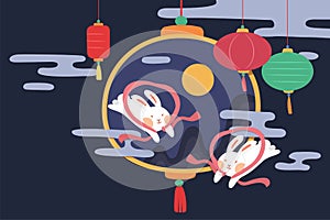 Mid-Autumn Festival illustration