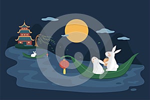 Mid-Autumn Festival illustration