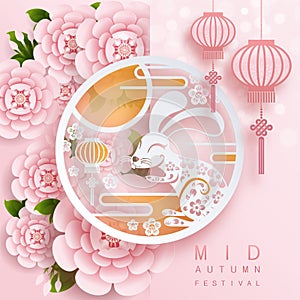 Mid Autumn festival or Moon festival