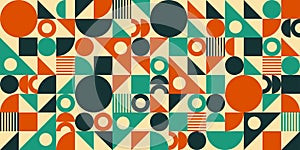 Mid Century Abstract Background