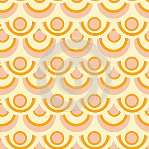 Mid Century retro vintage Pattern 70s