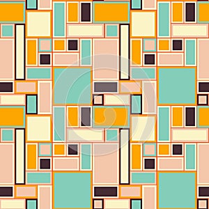 Mid Century retro vintage Pattern 70s