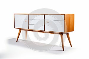 Mid-century Vintage-inspired Sideboard: Retro Scandinavian Elegance for Modern Homes