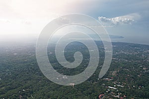 Midday landscape of Managua