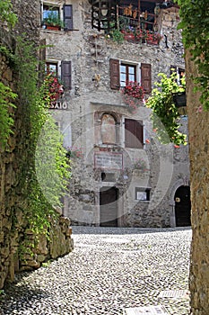 Middle-age village: Canale di Tenno photo