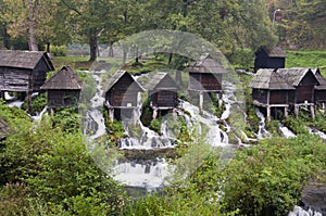 Middle Age watermills