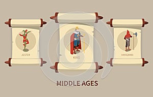 Middle Ages Isometric Set