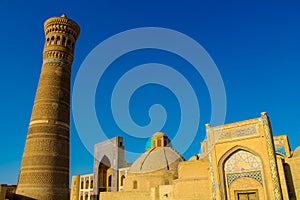 Middle Asia city architecture in Bukhara and Samarqand, Uzbekistan