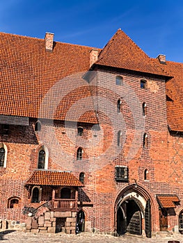 Middle bailey of Malbork castle