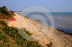 Middle beach Studland Dorset England UK located between Swanage and Poole and Bournemouth