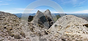 In the middle of the Bugarach ridge