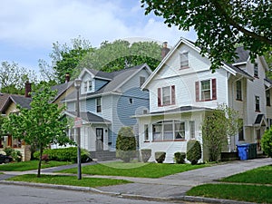 Middle class suburban house