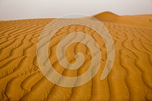 Middle East desert - colorful patterns of the Liwa Desert