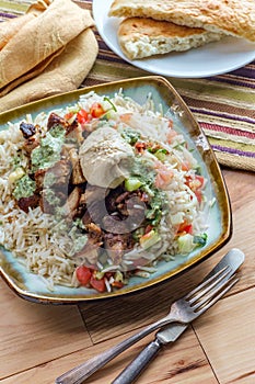 Middle Eastern Chicken Shawarma