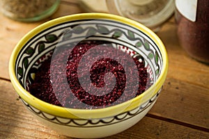 Middle Eastern cuisine: sumac