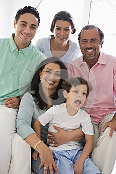 A Middle Eastern family