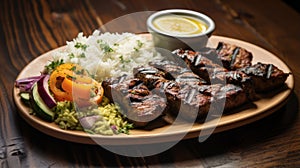 Middle Eastern Grill dish - stock concepts