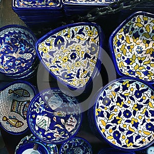 Middle eastern handmade crockery