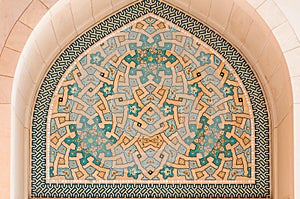 Middle eastern mosaic tiles