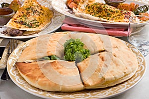 Middle eastern pita bread