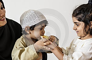 Middle Eastern Suhoor or Iftar meal