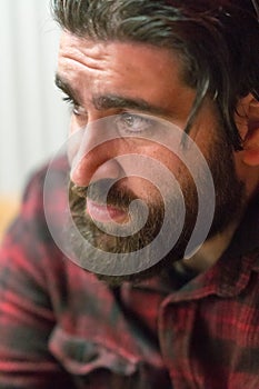 Bearded Middle Eastern guy