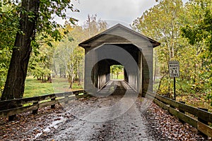 Middle Road Covered Bridge Ashtabula County Ohio